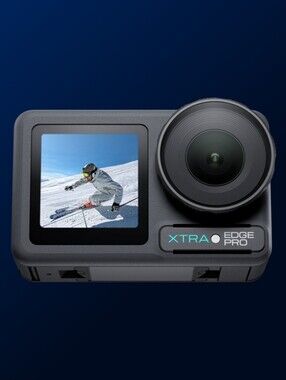 XTRA Edge Pro Vlogging Waterproof 4K Action Camera 1/1.3''CMOS (Open Box)